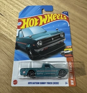 Hot Wheels 2025. HW Hot Trucks 6/10. 1975 Datsun Sunny Truck (B120) 93/250 - Picture 1 of 1