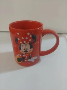 Tazza caffè Minnie Mouse "IT'S ALL ABOUT ME" Disney ceramica rossa 12 oz - Foto 1 di 4