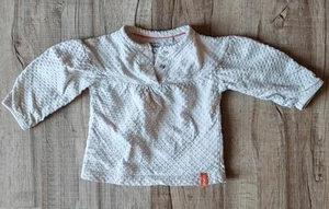 Baby Pullover Bluse Gr. 62 Prenatal Sweatshirt Newborn Weiß - Bild 1 von 1