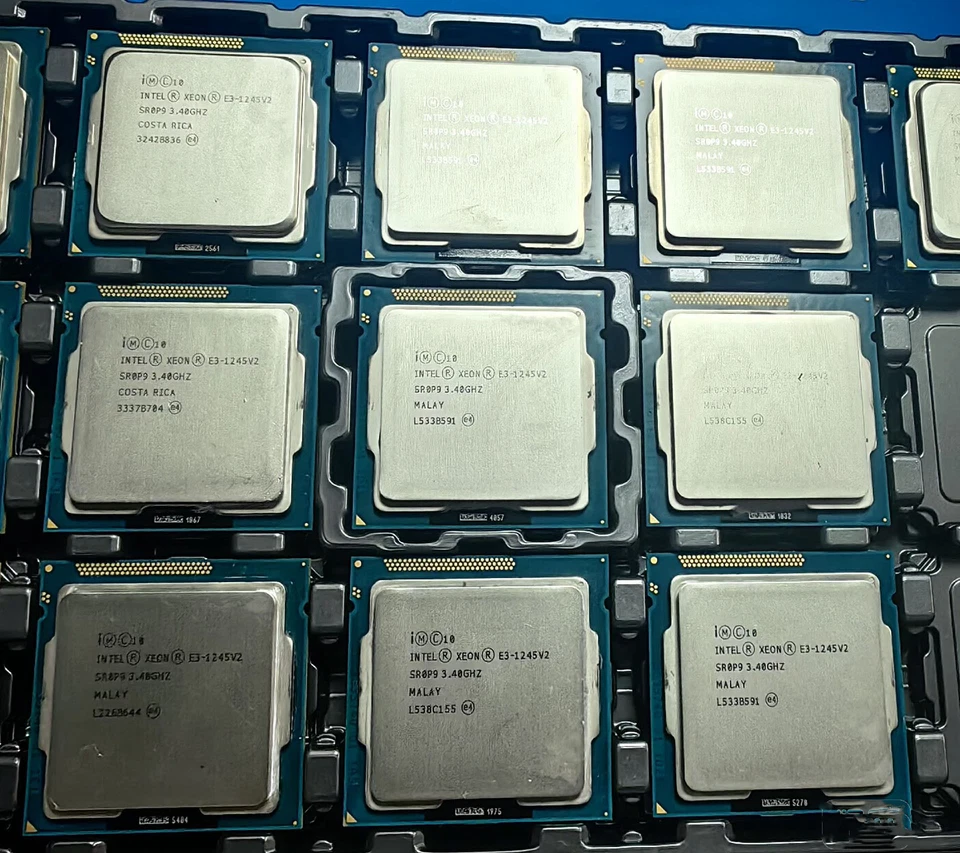 Intel Xeon E3-1245 v2 SR0P9 3.40GHz 4 cores 8 threads 8 MB LGA1155 CPU Processor - Image 1 of 1