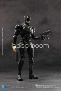 Hiya Toys 1/18 LR0083 Exquisite Mini ROBCOP 2014 ROBOCOP BLACK 4" Actionfigur - Bild 1 von 4