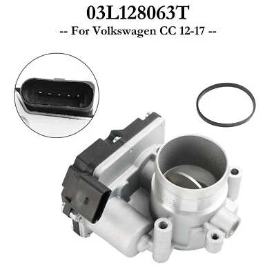 Throttle Body Assembly 03L128063T For Volkswagen CC Tiguan Audi A1 A3 A4 Skoda Foto 1 de 4