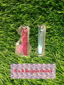 2 ~ L.A. Colors Mini Nail Clippers For Fingers And Toes Color Pink & Teal New - Picture 1 of 1