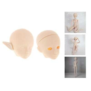 Custom 1:6 Scale Nude Doll Head Model DIY Dress Up Dolls Toys Action Figure - Picture 1 of 7
