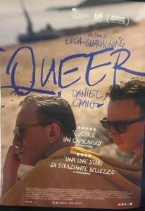 QUEER (2025) di Luca Guadagnino poster film cm. 70x100 originale - Imagen 1 de 1