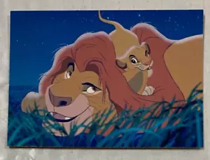 Tarjeta coleccionable Disney 1994 El Rey León Serie II #131 Promesa de padre - Imagen 1 de 2