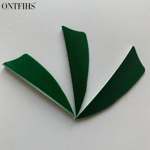 50 PCS 2Inch Shield Archery Arrow Feather Fletching For Hunting Right Wing - Picture 1 of 24