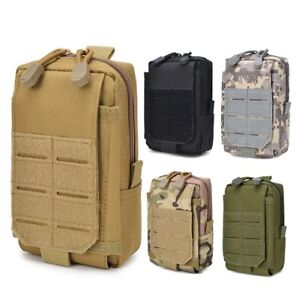 Tactical Molle Pouch Outdoor Mobile Phone Belt Waist Bag EDC Tool Hunting Bag