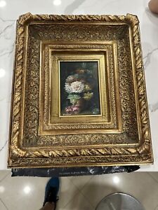 Antique Gilt Frame 17 x 15 with free oil paint!