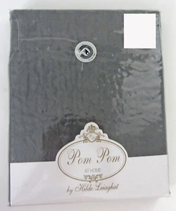 Pom Pom at Home Hampton SHAM Big Pillow w Insert Midnight 28"x36" 100% Linen NEW - Picture 1 of 5