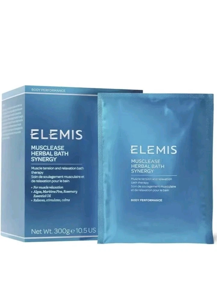 BAÑO HERBAL ELEMIS MUSCLEASE SINERGIA 10 sobres 300 g 10,6 oz ¡EXP 2027 GENUINO!! Foto 1 de 1