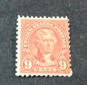 US-Briefmarke Scott # 641 Jefferson 1926-34 MH A10 - Bild 1 von 2