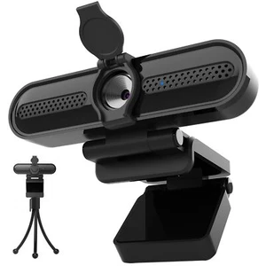 VIZOLINK W4DS 4K Webcam PC con Microfono, Campo Visivo 78°, Messa a Fuoco Fissa, - Foto 1 di 7