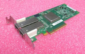 Dell QLogic QLE2562L Dual Port PCI-E 8GB Dual Fibre HBA Host Bus Adapter RW9KF - Picture 1 of 7