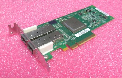 Dell QLogic QLE2562L Dual Port PCI-E 8GB Dual Fibre HBA Host Bus Adapter RW9KF - Image 1 of 4