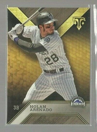 2016 Topps Triple Threads #4 Nolan Arenado (ref 111230) - Image 1 of 1