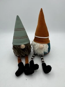 Target Bullseye Playground 7” Gnomes  Fall Autumn Halloween Decor Set Of 2 - Picture 1 of 6