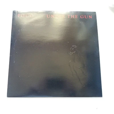 Poco - Under The Gun Vinyl LP UK 1st A1/B1 1980 Embossed Sleeve + Inner EX+/NM - Image 1 of 4