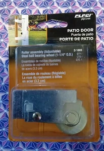 PLPCI D1603 Patio Door Roller Assembly Replacement Hardware 1 1/4” Steel - Picture 1 of 4