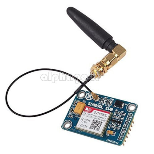 NEW SIM800L GPRS GSM Module SIM Board Quadband L shape Antenna For MCU Arduino