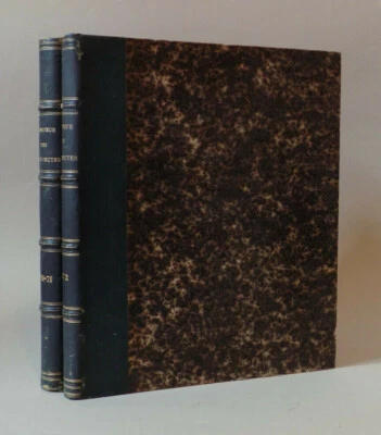 Le moniteur des architectes - 1870-72 - 3 années en 2 vol. Nombreux plans - Photo 1/4