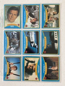 1979 0-pee-chee James Bond Moon Racker set + 22 stickers (2-5-65-76-98 Topps) - Picture 1 of 12