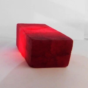 445.00 Ct Natural Ruby Huge Rough Earth Mined Red Color CERTIFIED Loose Gemstone - Picture 1 of 6