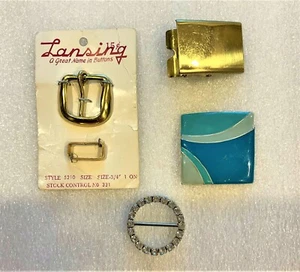 Several Simple Belt Buckles - Most Appropriate for Women's Clothing - Picture 1 of 2