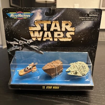 ✨Star Wars-Micro Máquinas Landspeeder, Halcón Milenario, Sandcrawler💫 NUEVO Foto 1 de 4