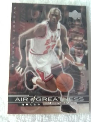 1999 Upper Deck Basketball Michael Jordan Air Of Greatness #137. - Image 1 of 4