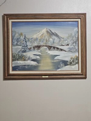 ¡Pintura en lienzo Anna Williamson! 3309 Pueblo Tr. ¡Enmarcado Ft Worth Texas 76135! Foto 1 de 4