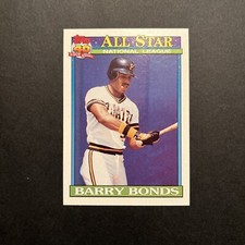 1991 Topps - All-Star #401 Barry Bonds