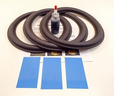 MW AUDIO JL Audio 10W0 10W1 10W6 Subwoofer Refoam Kit - 3 Foams w/Shims