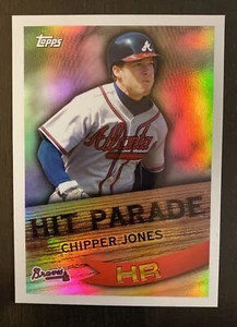 2007 Topps #HP10 Chipper Jones Hit Parade Atlanta Braves - Picture 1 of 2