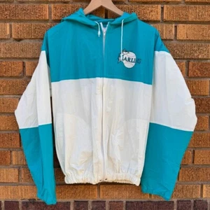 Vintage 1990s Rainmate FLORIDA MARLINS Jacket - Mens S - Zip-up - Hooded - Bild 1 von 12