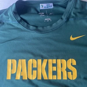 Green Bay Packers Player Issue Jeremy Vujnovich Training Shirt Nike Dri-Fit XL - Picture 1 of 7