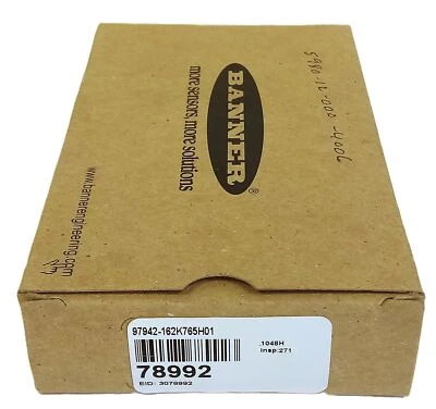 Banner Engineering QS18VP6LPW-78992 10-30VDC Photoelectric Sensor - Image 1 of 4