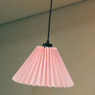  Pleated Lamp Shade Cloth Lampshade Ceiling Light Cover Table For Round Desktop