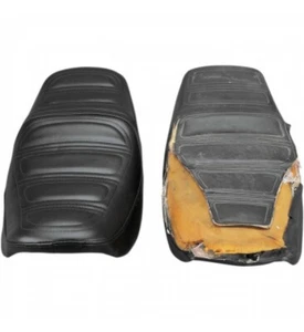 NEW SADDLEMEN Saddle Skin Motorcycle Replacement Seat Cover Black One-piece - Picture 1 of 6