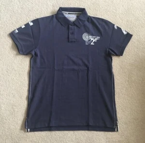 Esprit Men’s Navy / Purple Polo T-Shirt / UK Size Large / Good Condition / - Picture 1 of 3