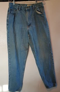 Eddie Bauer Bootcut Jeans Womens Size 16 Blue Denim Inseam 31" - Picture 1 of 13