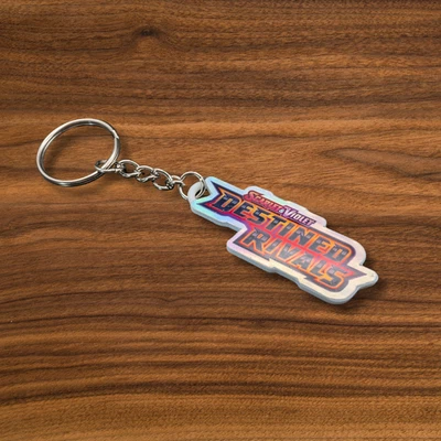 Pokemon Juego de Cartas Coleccionables Escarlata y Violeta Destinados Rivales Encuadernador Holográfico Etiqueta Llavero