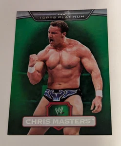 2010 Topps Platinum WWE Green #34 Chris Masters 067/499 - Bild 1 von 2