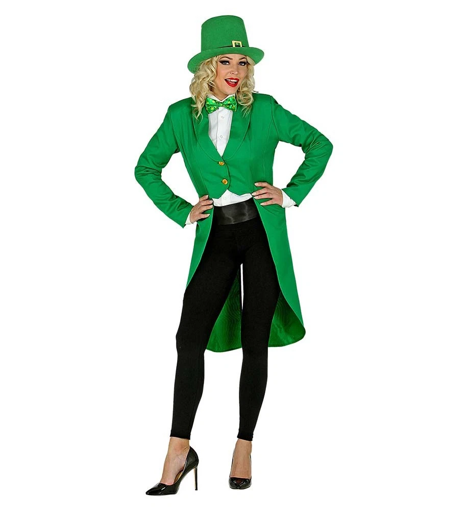 Kleeblatt Haarspangen Set (3 Stück) – Grüner Glitzer Schmuck Für St. Patrick's Day