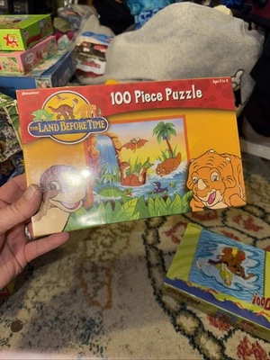 Rompecabezas The Land Before Time 2004 100 piezas - Pressman - Nuevo Foto 1 de 2