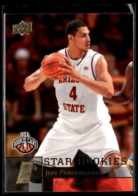 2009-10 Upper Deck #216 Jeff Pendergraph Star Rookies - Image 1 of 2