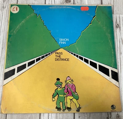 Simon Finn - Pass The Distance Vinyl LP - 1970 Prog Folk Rock - 100 MR 2 b - Image 1 of 4