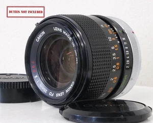 Rare O Concave [MINT+] Canon FD 35mm f2 s.s.c. ssc Wide Angle Lens From JAPAN - Picture 1 of 21