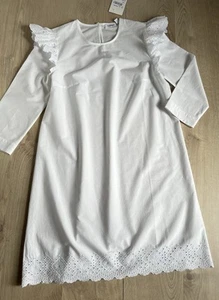 NEU Esprit Damen Kleid Größe S / 36 /38 Baumwolle Spitze Romantisch Super Schön - Bild 1 von 5