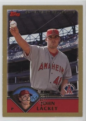 2003 Topps Gold /2003 John Lackey #596 - Image 1 of 2